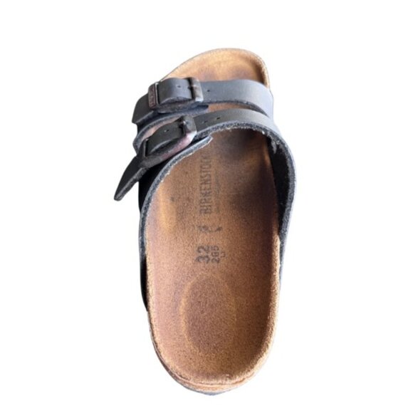 Birkenstock Arizona Kids Sandals – Birko-Flor Black – Size 32 EU (Boys/Girls) - Picture 5 of 6